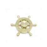 Fidget Spinner Metalic Steering Weel Gold 2 minutes