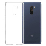Θήκη Σιλικόνης για Xiaomi Pocophone F1 - Διάφανη
