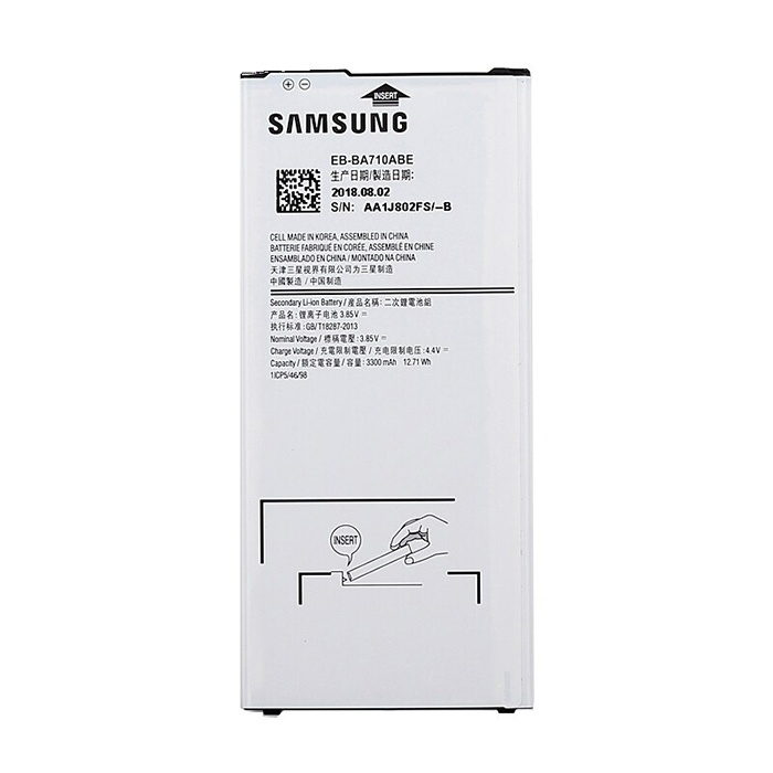 0048783_-samsung-eb-ba710abe-a710f-galaxy-a7-2016-3300mah Μπαταρία Για Samsung EB-BA710ABE για A710F Galaxy A7 2016 3300mAh (Bulk) - Image 1