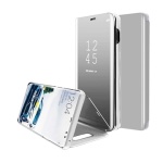 Θήκη Clear View Stand | Samsung J7 (2017) Ασημί