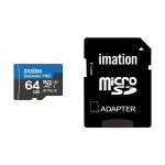 Imation Micro SD Memory Card with Adapter 64GB