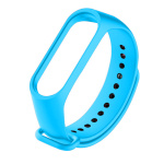 Λουράκι Σιλικόνης για Xiaomi (Mi Band 3/Mi Smart Band 4) - Xρώμα: Γαλάζιο