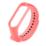 Λουράκι Σιλικόνης για Xiaomi (Mi Band 3/Mi Smart Band 4) - Xρώμα: Ρόζ