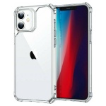 Θήκη Σιλικόνης Anti Shock για iPhone 12/12 Pro 6.1'' - Διάφανο