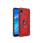 Θήκη Motomo Tough Armor With Ring για Xiaomi Redmi Note 10/Note 10S/Poco M5S - Κόκκινο