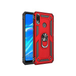 Θήκη Motomo Tough Armor With Ring για Samsung Galaxy A12 - Κόκκινο