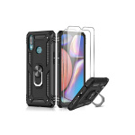 Θήκη Motomo Tough Armor With Ring για Xiaomi Poco M4 Pro - Μαύρο