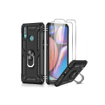 Θήκη Motomo Tough Armor With Ring για Xiaomi Redmi Note 10/Note 10S/Poco M5S - Μαύρο