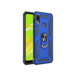 Θήκη Motomo Tough Armor With Ring για Realme C21 - Μπλε