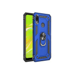 Θήκη Motomo Tough Armor With Ring για Apple iPhone 11 - Μπλε