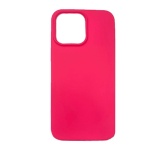 Θήκη Πλάτης Σιλικόνης Soft Back Cover για Apple Iphone 14 Pro - Φούξια