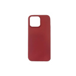 Θήκη Πλάτης Σιλικόνης Soft Back Cover για Apple Iphone 14 Pro - Μπορντό
