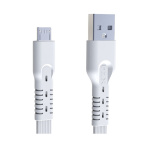 OEM Καλώδιο Με Ακροδέκτη Micro-USB Φόρτισης και Μεταφοράς Δεδομένων PZX V191P - Λευκό