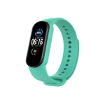 Λουράκι Σιλικόνης για Xiaomi Mi Smart Band 5/Mi Smart Band 6 - Τιρκουάζ