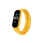 Λουράκι Σιλικόνης για Xiaomi Mi Smart Band 5/Mi Smart Band 6 - Κίτρινο