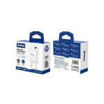 Inkax HC-01 Καλώδιο Φόρτισης Micro-USB 1m - Λευκό