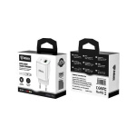 Inkax HC-01 Καλώδιο Φόρτισης Lightning 1m - Λευκό