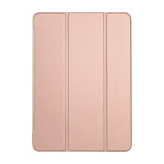 Θήκη Βιβλίο - Σιλικόνη Flip Cover για Apple Ipad Air / 5 - Ροζ Χρυσό