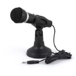 Computer Microphone and Splitter 3.5mm Audio Converter Combo Pack YW-30