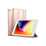 Θήκη Βιβλίο - Σιλικόνη Flip Cover για Apple Ipad Mini 4 - Rose Gold - Image 2