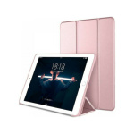 Θήκη Βιβλίο - Σιλικόνη Flip Cover για Apple Ipad Pro 11'' ( 2018 ) - Ροζ Χρυσό - Image 2