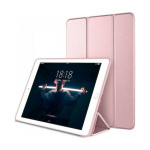 Θήκη Βιβλίο - Σιλικόνη Flip Cover για Apple Ipad Air 2020 10.9 - Ρόζ Χρυσό - Image 2