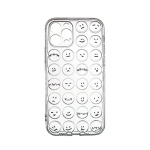 Θήκη Σιλικόνης με Emoji για Iphone 12 Pro - Διαφανές