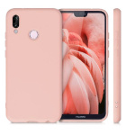 Θήκη Σιλικόνης Soft TPU Back Cover Για Huawei P20 Lite - Απαλό Ρόζ
