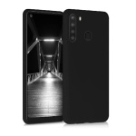 Θήκη Σιλικόνης για Huawei Y6P - Μαύρο