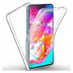 Θήκη Σιλικόνης Μπρος/Πίσω | Samsung A32 5G Διάφανη