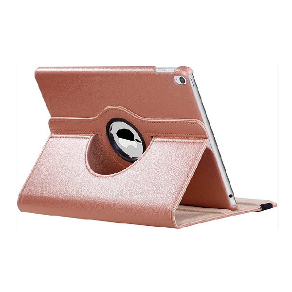 10 Περιστρεφόμενη Θήκη Με Βάση Στήριξης για Apple Ipad Mini 5 (2019) - Ροζ Χρυσό - Image 1