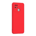 Θήκη Πλάτης Σιλικόνης Soft Back Cover για xiaomi Redmi 10C – Χρώμα: Κόκκινο