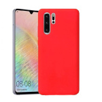 Θήκη Σιλικόνης Soft TPU Back Cover Για Huawei P30 Pro - Κόκκινο