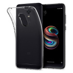 Θήκη Σιλικόνης για Xiaomi Redmi 5 Plus - Διάφανη
