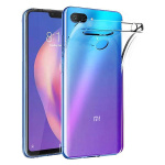 Θήκη Σιλικόνης για Xiaomi Mi 8 Lite - Διάφανη
