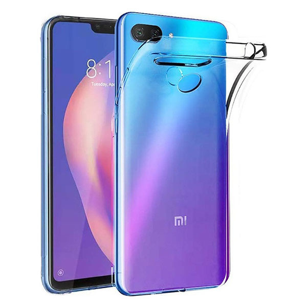 Θήκη Σιλικόνης για Xiaomi Mi 8 Lite - Διάφανη - Image 1