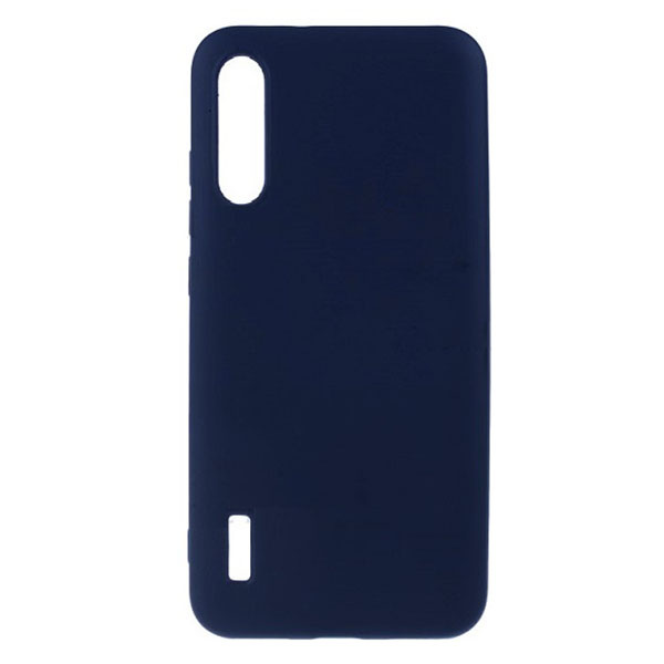 Θήκη Σιλικόνης για Xiaomi Mi A3 - Μπλε Σκούρο - Image 1
