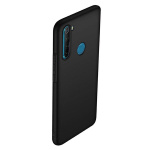 Θήκη Σιλικόνης για Xiaomi Redmi Note 8 - Μαύρo