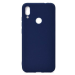 Θήκη Σιλικόνης για Xiaomi Redmi Note 7/7 Pro - Μπλε Σκούρο