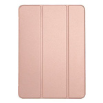Θήκη Βιβλίο - Σιλικόνη Flip Cover για Apple iPad Mini 4 - Ροζ Χρυσό