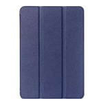Θήκη Βιβλίο - Σιλικόνη Flip Cover για Samsung Galaxy Tab A 10.5" T590/T595 - Μπλε Σκούρο