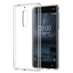 Θήκη Σιλικόνης για Nokia 5 - Διάφανη