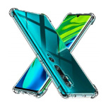 Θήκη Σιλικόνης Antishock για Xiaomi Mi Note 10/Note 10 Pro - Διάφανη
