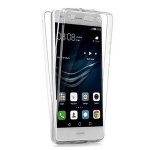 Θήκη Σιλικόνης Μπρος/Πίσω για Huawei P10 Lite - Διάφανη