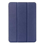 Θήκη Βιβλίο - Σιλικόνη Flip Cover για Apple Ipad Air 2 - Μπλε Σκούρο