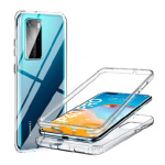 Θήκη Σιλικόνης Μπρος/Πίσω για Huawei P40 - Διάφανη