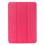 Θήκη Βιβλίο - Σιλικόνη Flip Cover Tri-Fold για Samsung Galaxy Tab A 8.0'' 2019 (T290/T295/T297) - Ρόζ