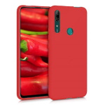 Θήκη Σιλικόνης Soft TPU Back Cover για Huawei P Smart Z - Κόκκινο