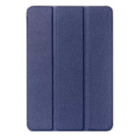 Θήκη Βιβλίο - Σιλικόνη Flip Cover για Apple iPad Pro 11" 2020 - Μπλέ Σκούρο