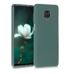 OEM Θήκη Σιλικόνης Soft TPU Back Cover για Xiaomi Redmi Note 9S/9 Pro/9 Pro Max - Πράσινο Σκούρο